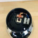 Erco chrome eyeball spotlight ceiling light, 70s