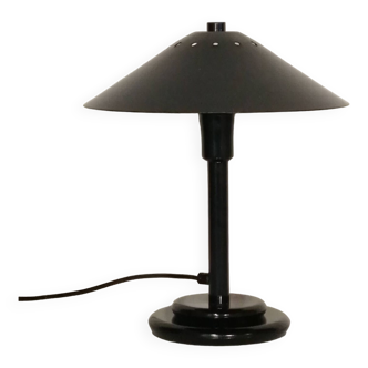 Lampe de bureau champignon en métal Aluminor vintage 1970