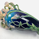 Grand vase barbotine Art Nouveau