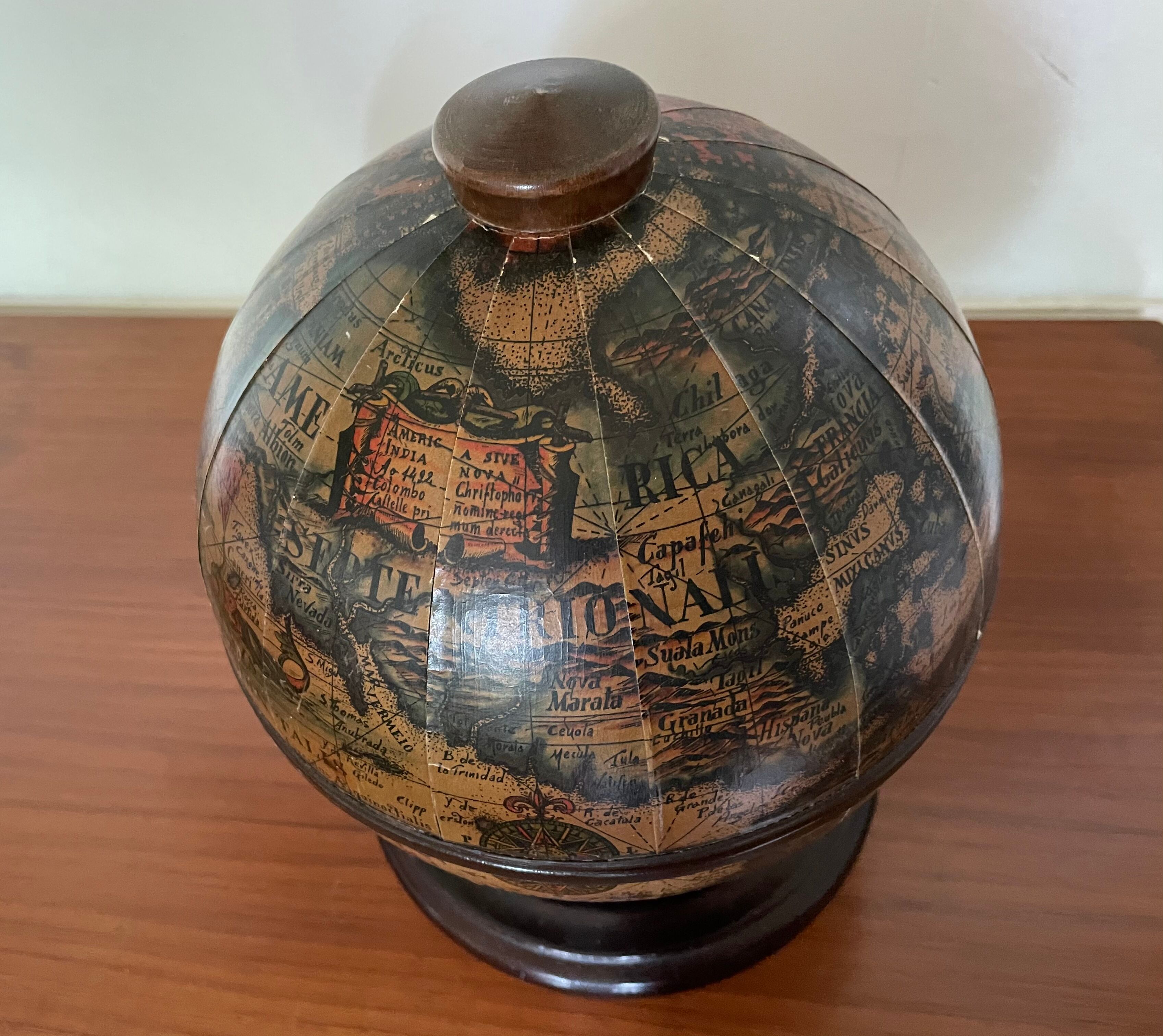 1960's world-globe ice bucket