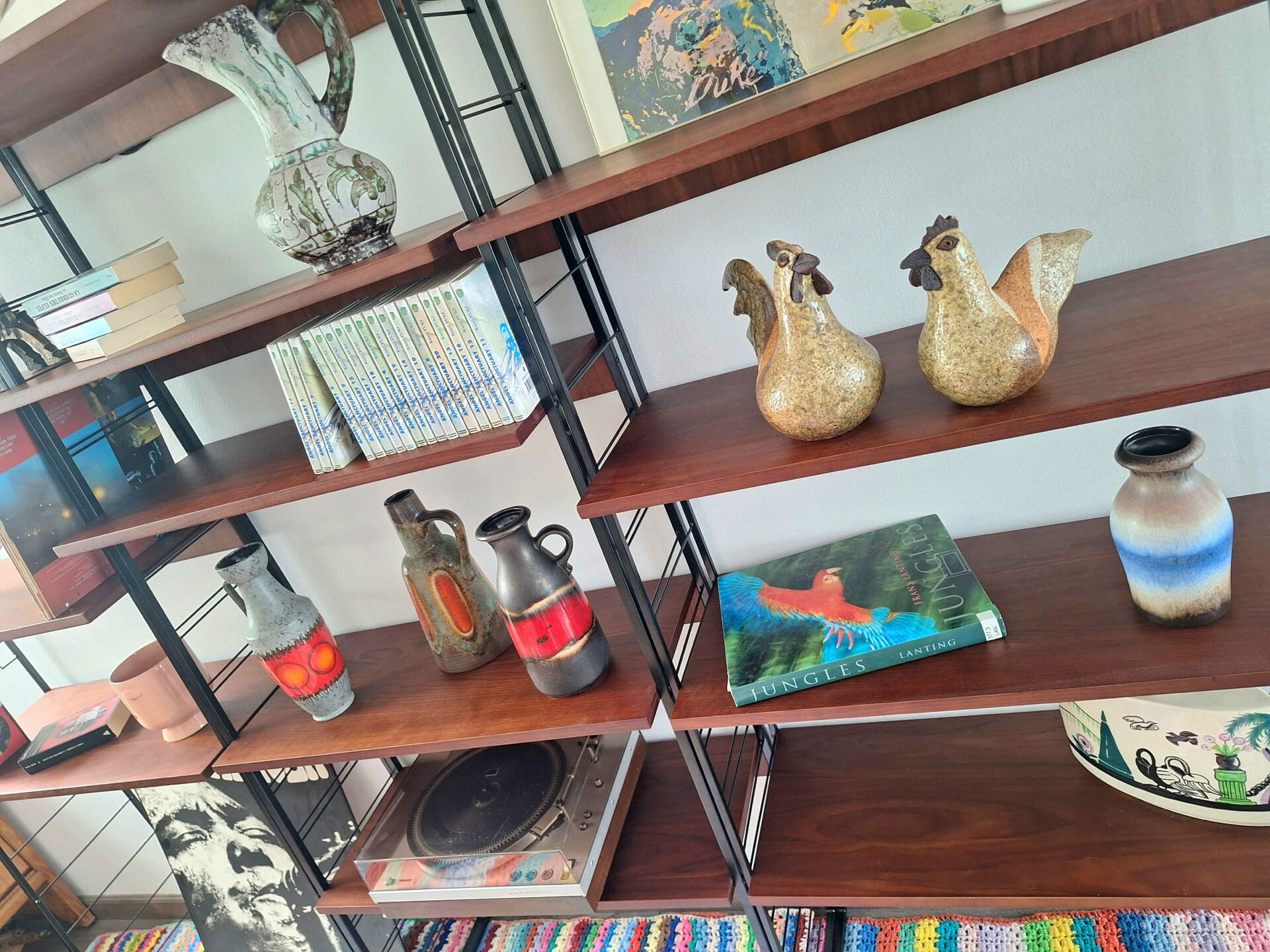 Set of 3 watford bookshelves la redoute interiors, shelving units.