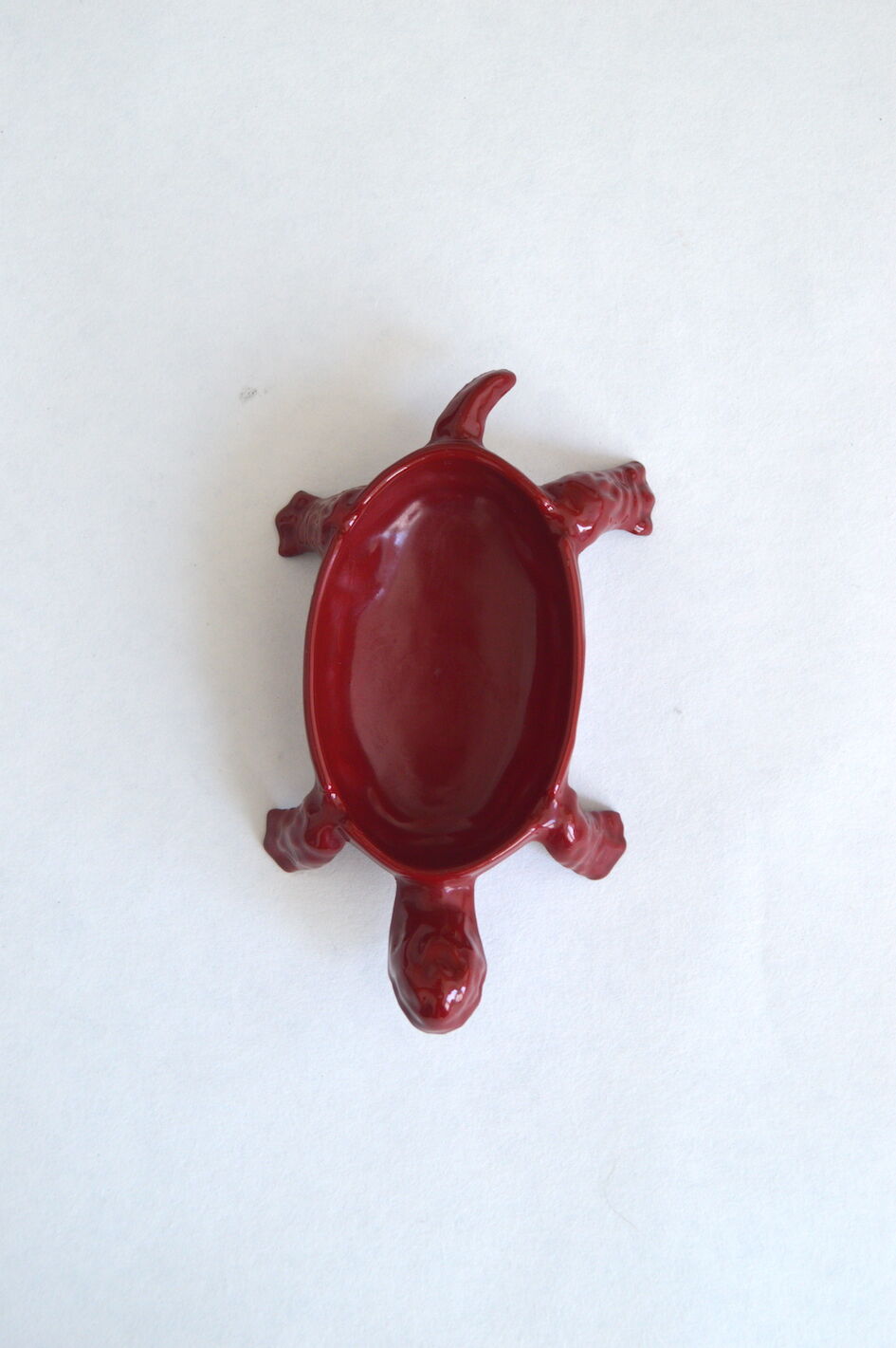 Cast iron turtle ashtray