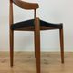 Chaise 343 par Knud Faersch pour Slagelse Mobelvaerk, scandinave, danoise