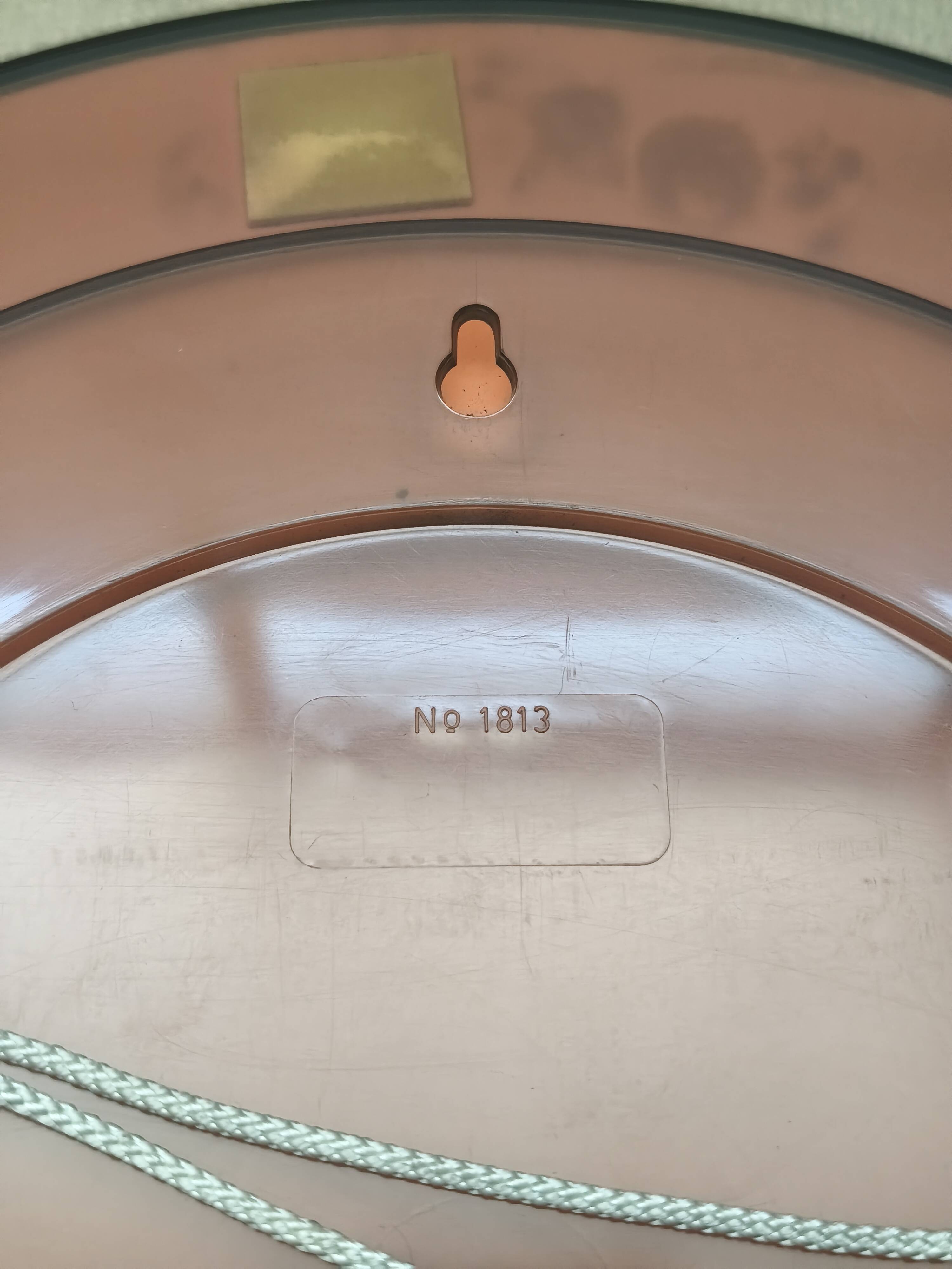 Miroir Plexiglas fumé par Gilac 1970s