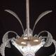 Art Decò, Barovier & Toso Chandelier, Murano Glass, 1950s
