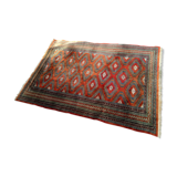 Old oriental rug made hands 280x195cm