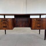 Bureau en palissandre danois par Gunnar Nielsen.