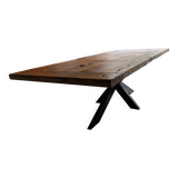 Table for 10-12 people in century-old oak