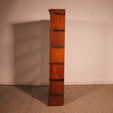 Globe Wernicke Library in oak, 5 pieces.