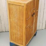 English wardrobe boarding art deco