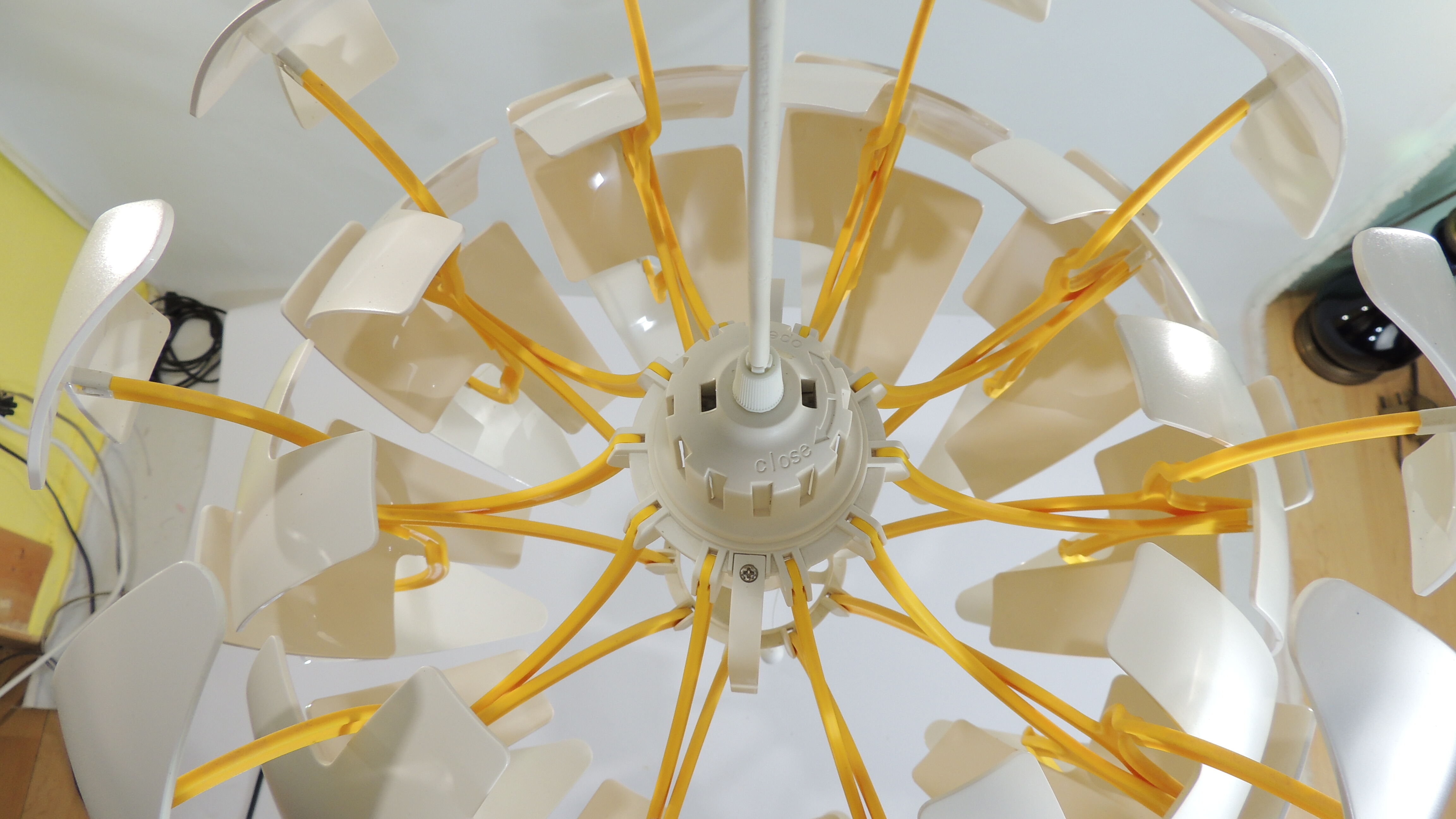 Hanging chandelier IKEA PS 2014 stars war Design by David Wahl