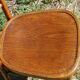 Curved wooden bistro chair J & J Kohn