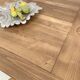 Table de ferme chêne 270 cm avec allonges