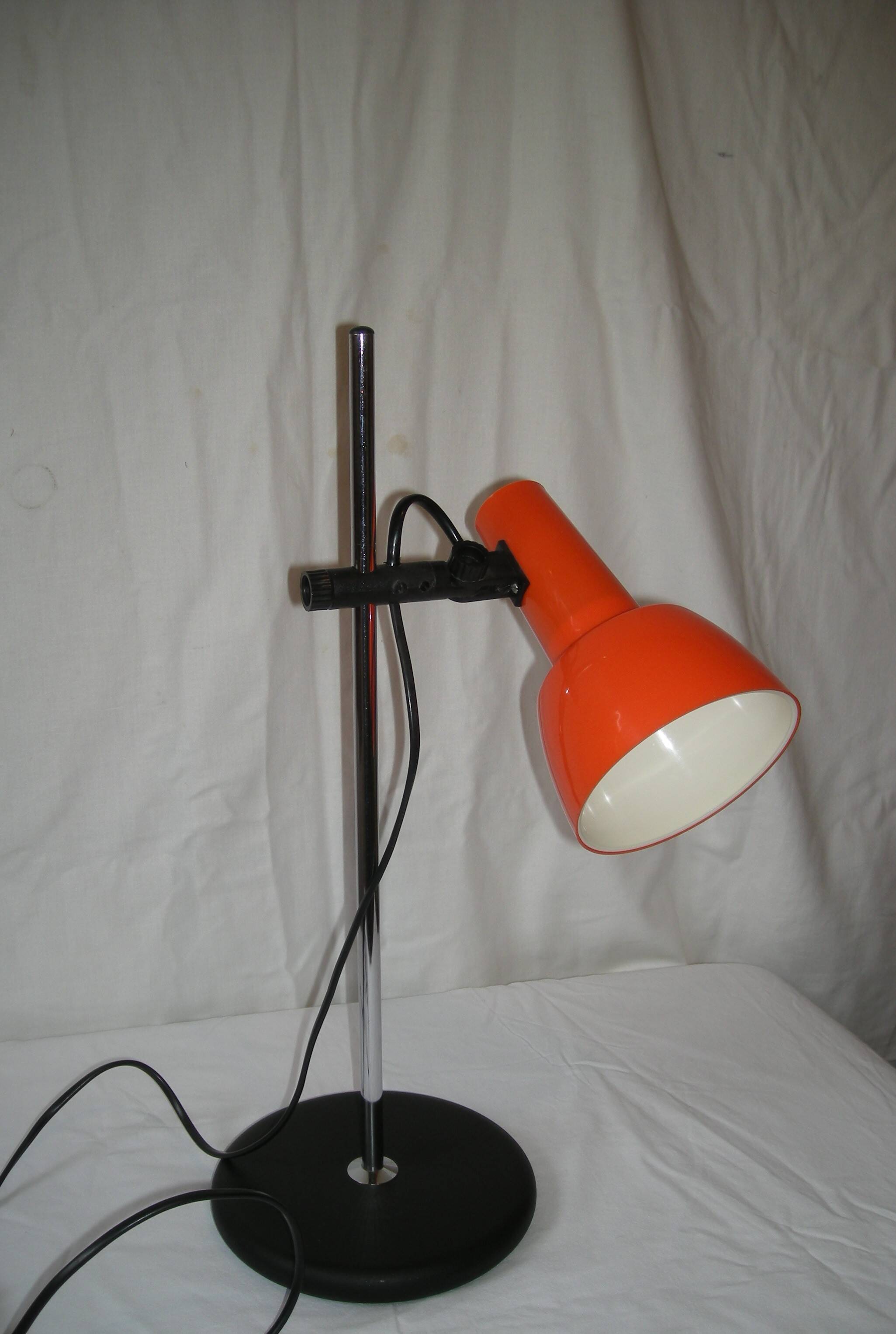 Orange lamp from the 70s