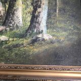 Pair two oil paintings on canvas