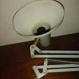 Industrial lamp desk architect 2 arms 1960 1970