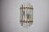 Venini wall lamp, murano half-moon glass, italy, 1970