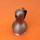 Old teapot Hammered copper and brass