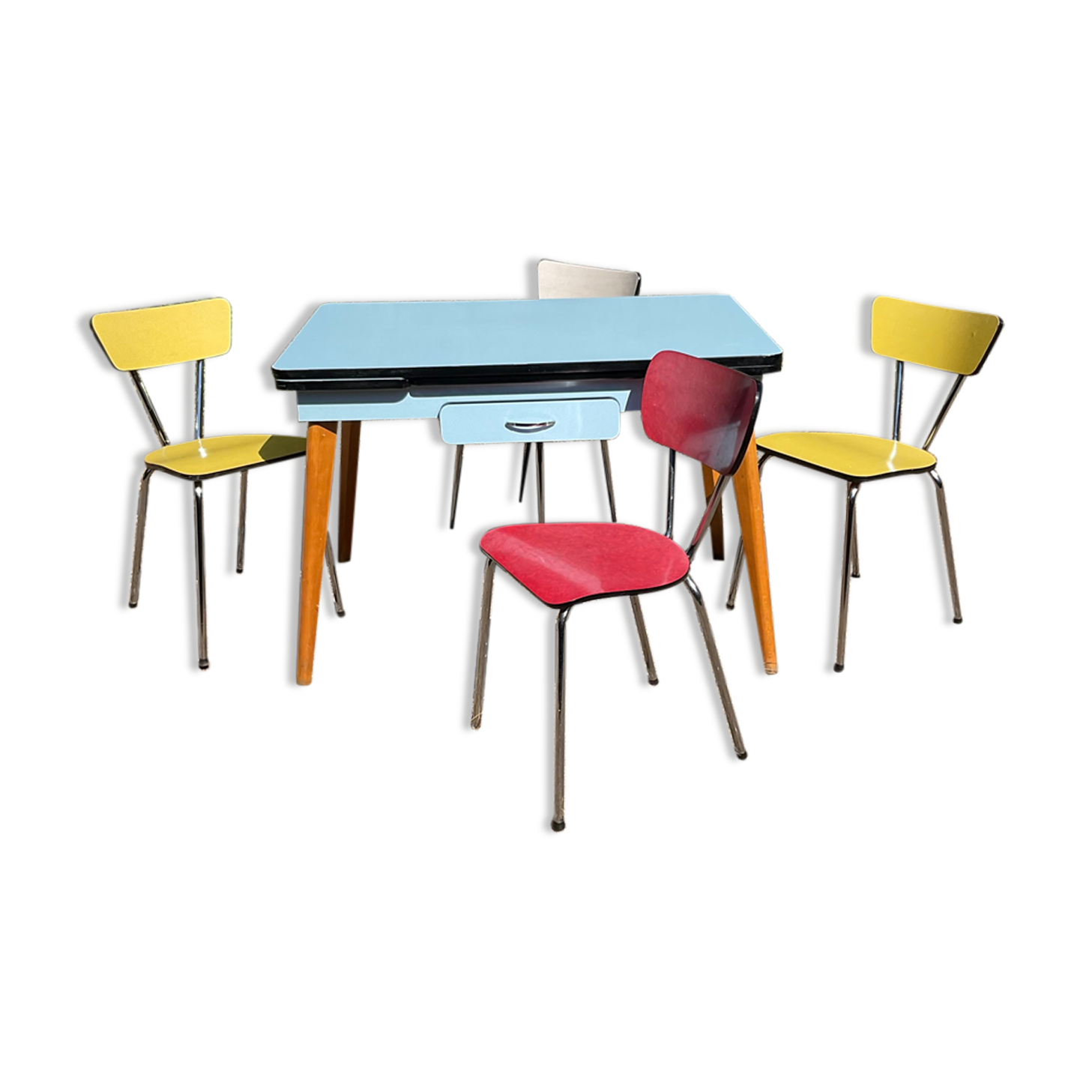 Formica set from the 50s and 60s