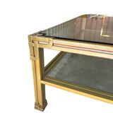 Large vintage coffee table maison valenti