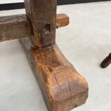 Monastery farm table in oak 1900