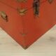 Red chest, Scandinavian design, 1950s