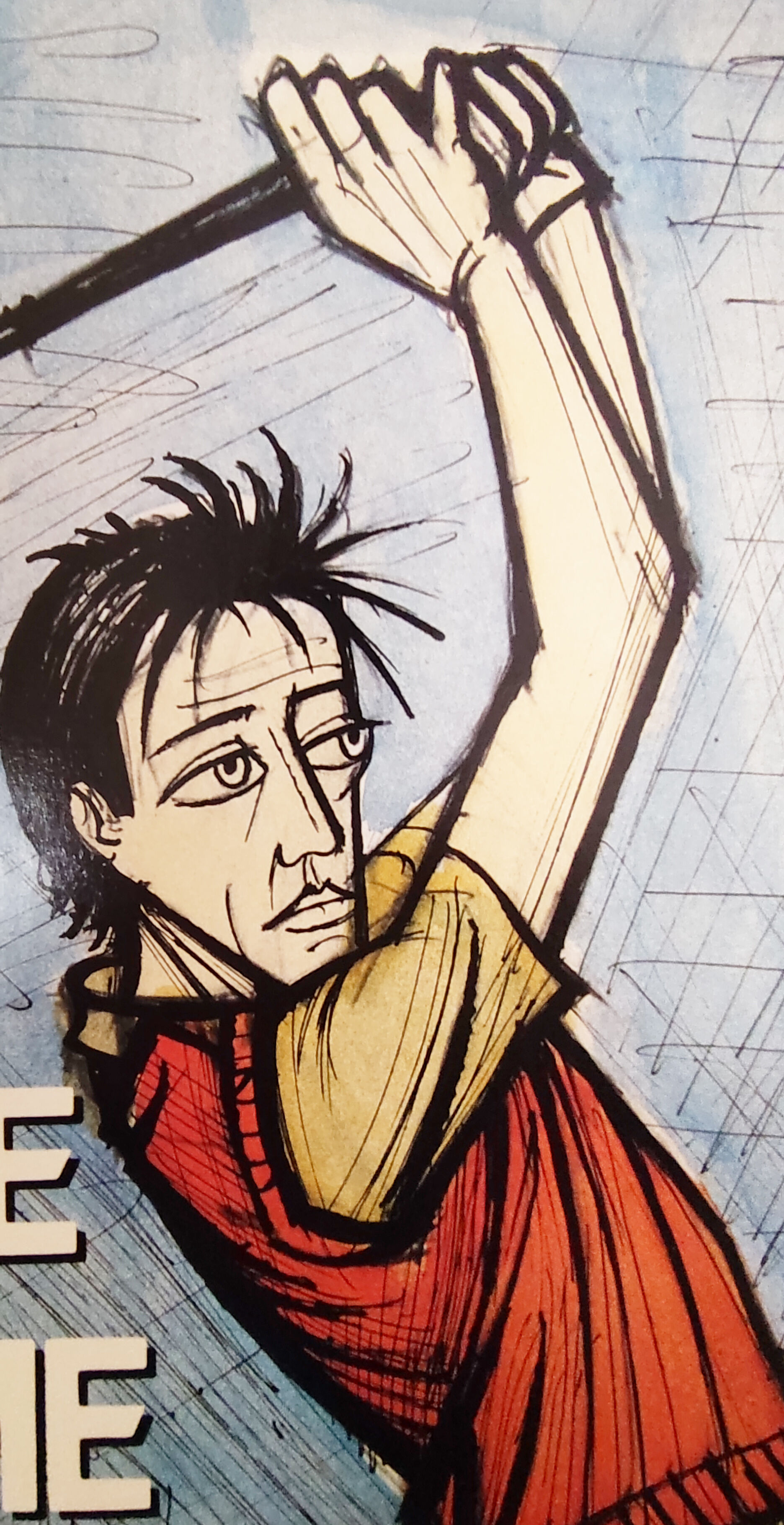 Bernard buffet the lithograph poster