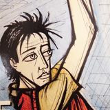 Bernard buffet the lithograph poster