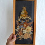 Frame dried flowers