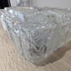 Ceiling lamp / vintage wall lamp xl in molded glass