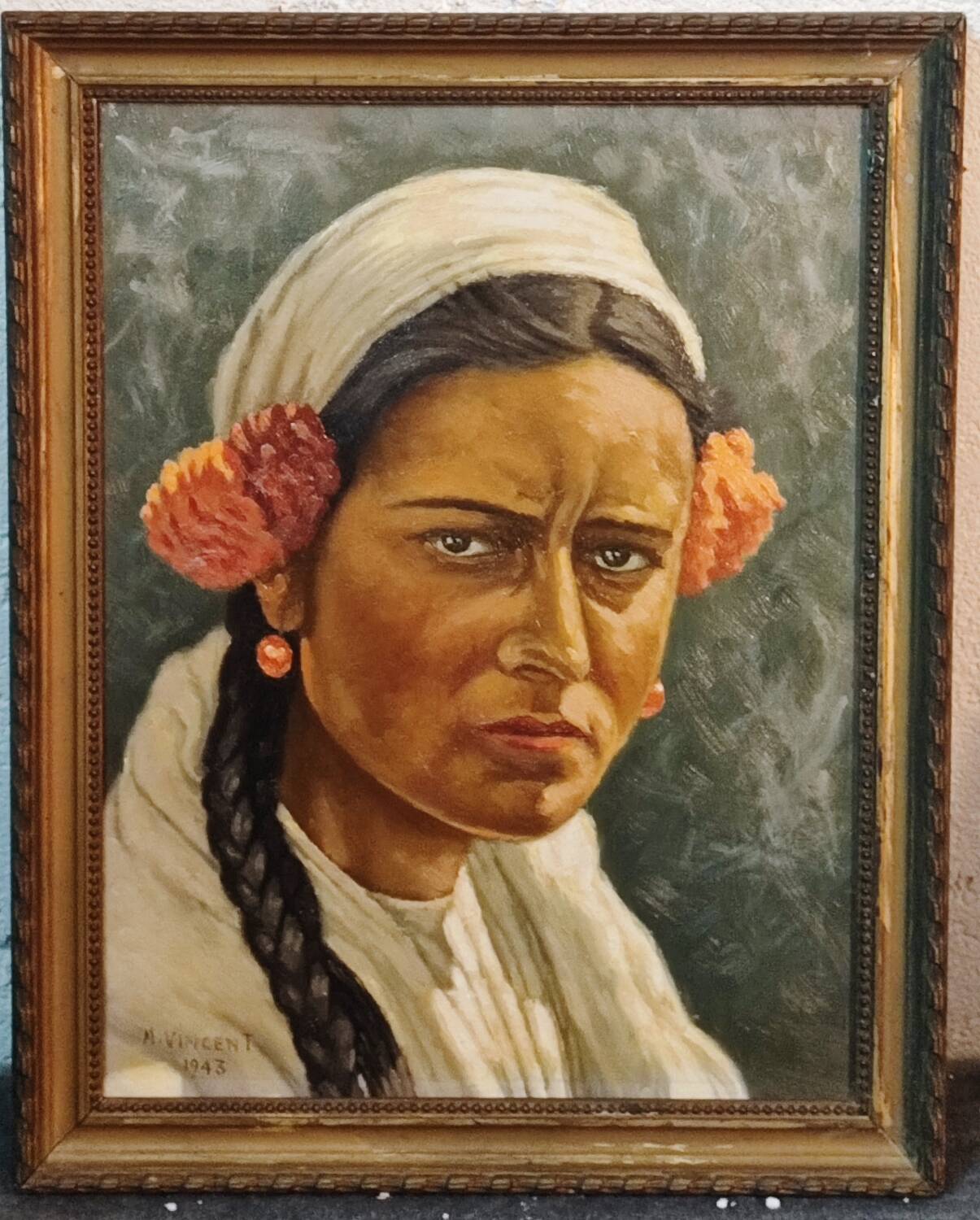 Oil portrait