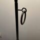 Wrought iron floor lamp/torchere 1950