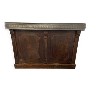 Comptoir bar en étain