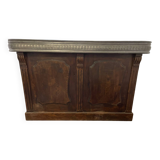 Tin bar counter from around 1920, approximately 1.70m.