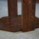 Art Deco side table in rosewood veneer