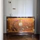 Grand buffet in vintage Hollywood Regency/Art Deco style – chinoiserie spirit.