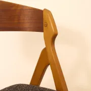 Set de 4 chaises modèle 1255 de Kjaernulf, années 60