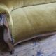Louis-Philippe 3-seater velvet sofa - 19th century
