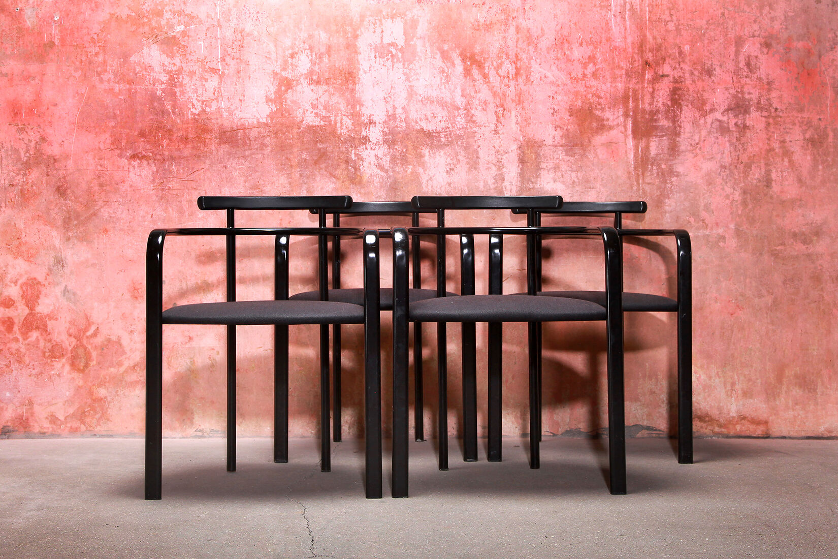 'Martina' dining chairs by Carlo Bimbi, 80s