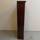 Antique oak open bookcase