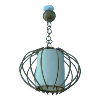 Rattan pendant pendant 1950s/60s