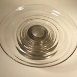 Art deco cup in glass and metal