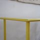 Giandomenico Belotti desk for Fly Line, yellow metal