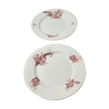 Set of two plates Royal Imperial Nimy