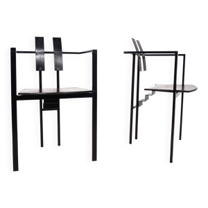 2 chaises style Memphis