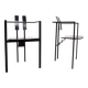 KFF Trix Memphis set of two dining chairs by Karl Friedrich Förster, 1988