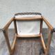 Set of 6 old Baumann chairs sled