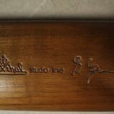 "Hombre" two-seat sofa by Burkhard Vogtherr for Rosenthal Furniture, 1970s