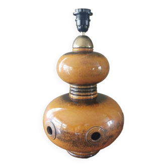 Vintage ceramic lamp base from the 70s
