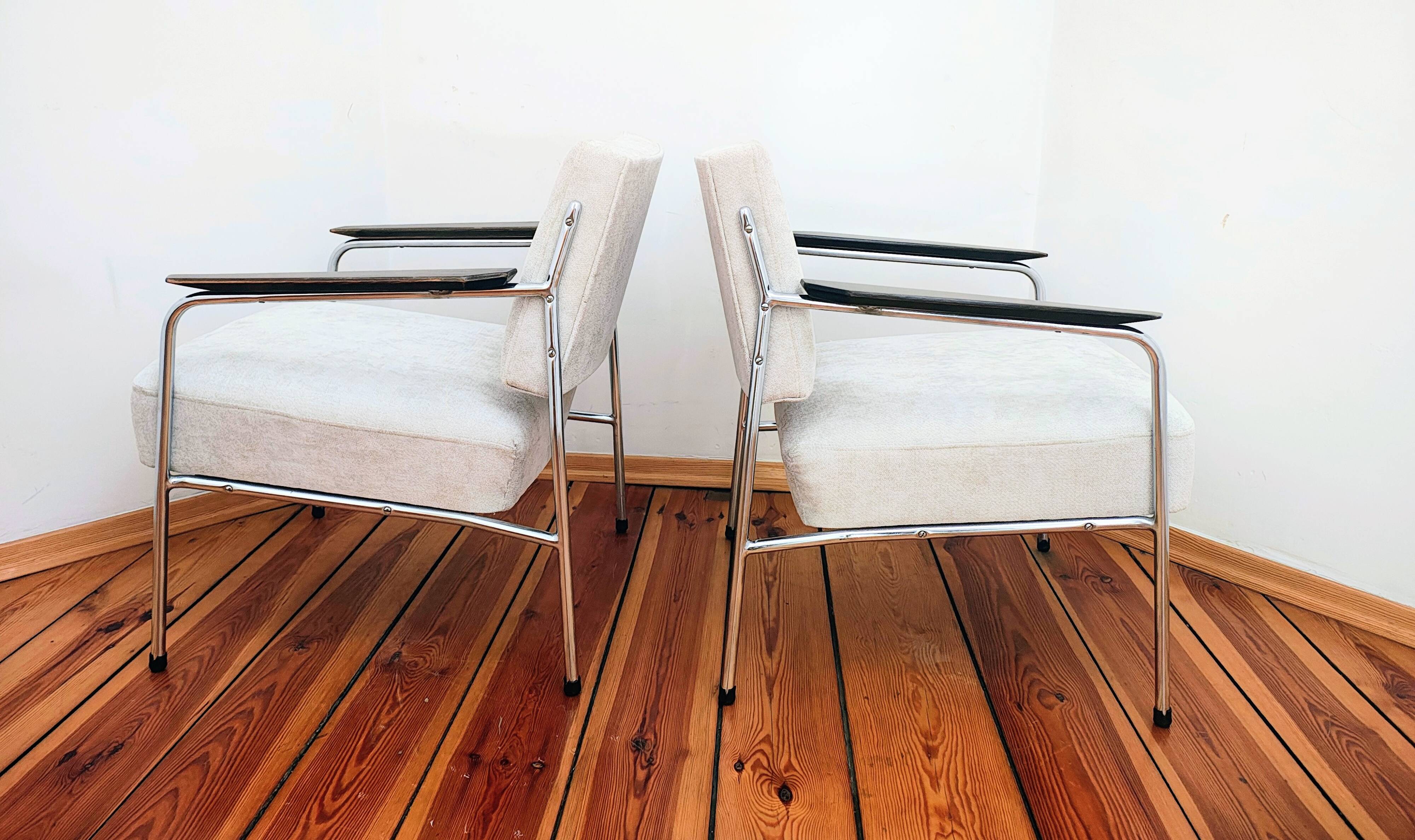 Vintage Czechoslovakian Armchairs, 1960s